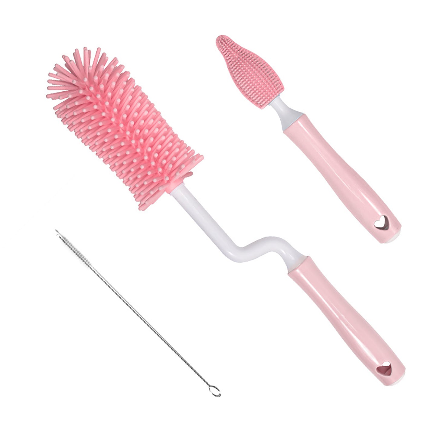 Baby Silicone Bottle Brush Set