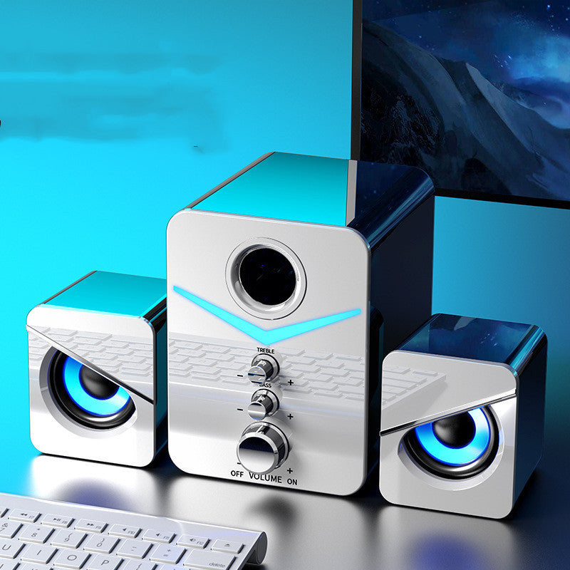 LED Light Desktop Speaker