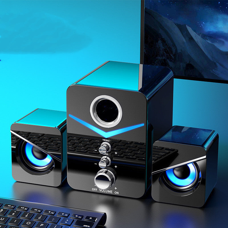 LED Light Desktop Speaker