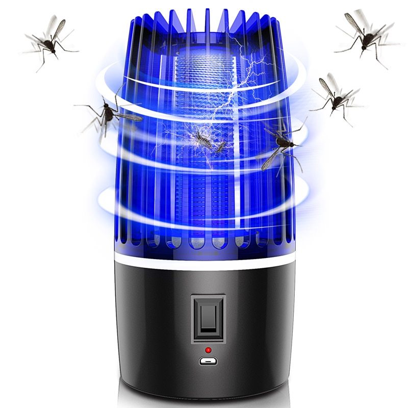 Lampe anti-moustique rechargeable USB