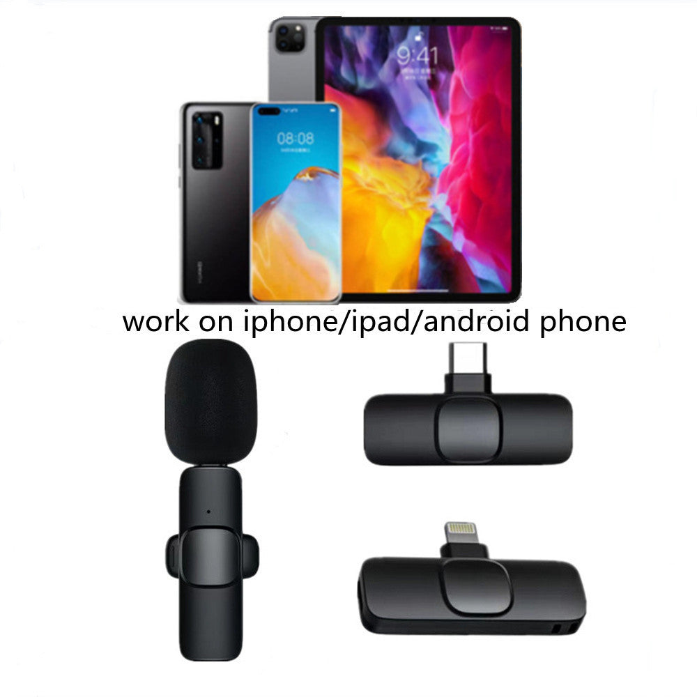 Wireless Lavalier Portable Microphone
