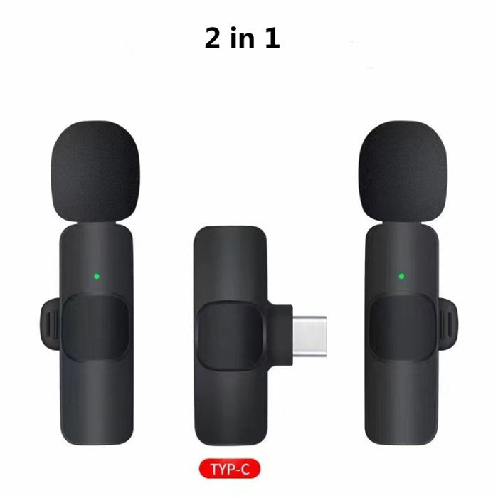 Wireless Lavalier Portable Microphone