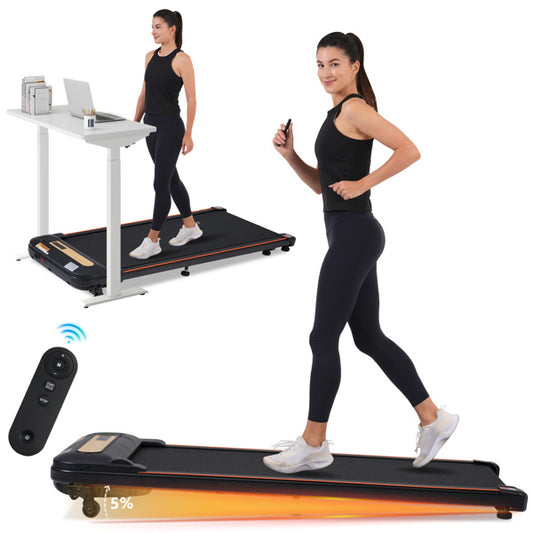 The walking treadmill with a powerful 2.5 HP