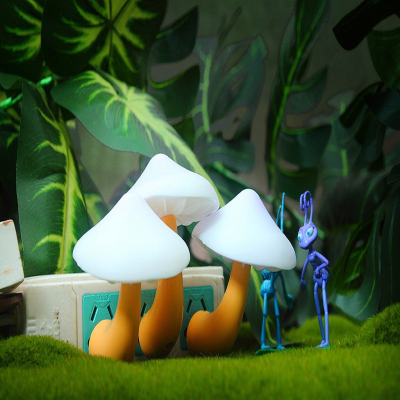 LED Night Light Mushroom