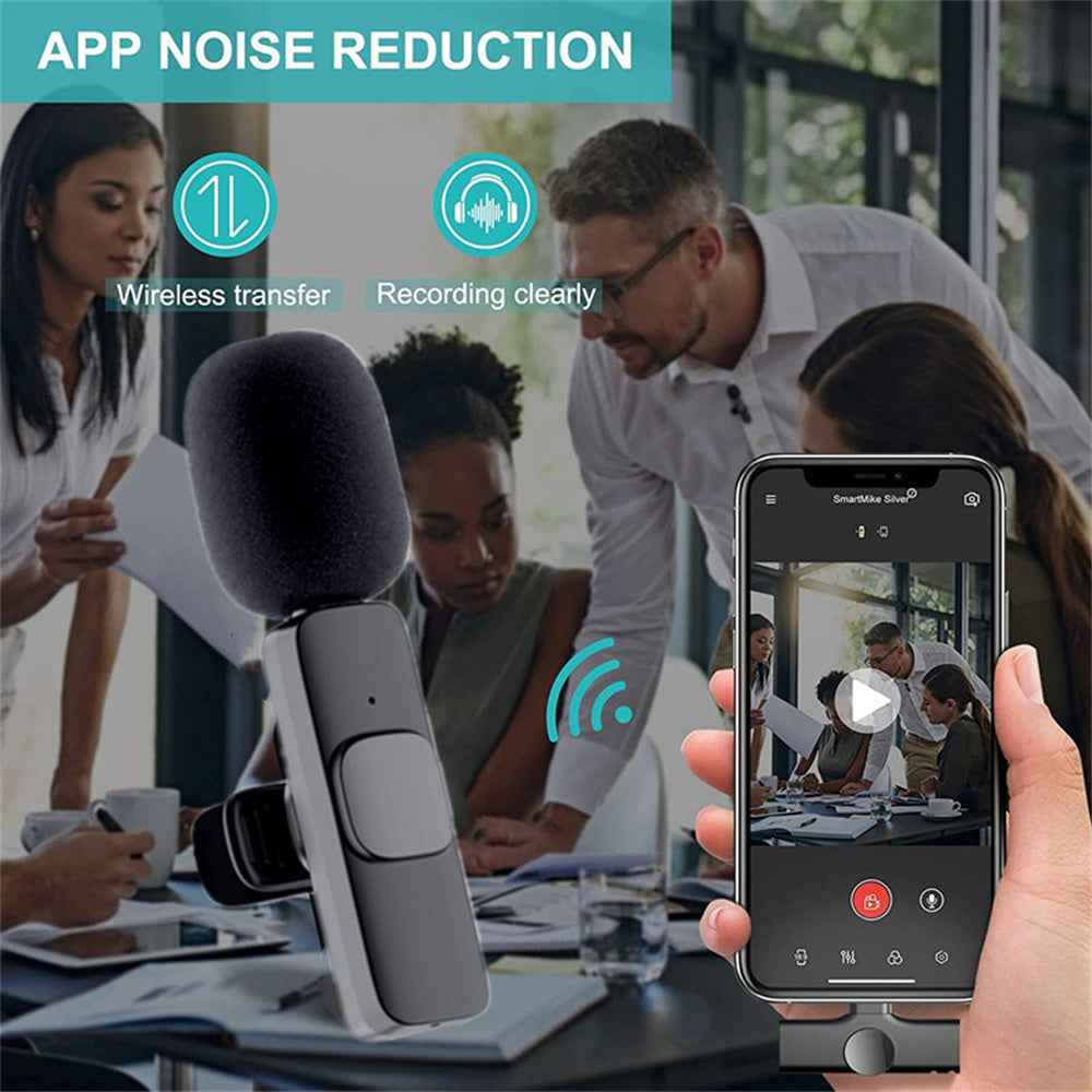 Wireless Lavalier Portable Microphone