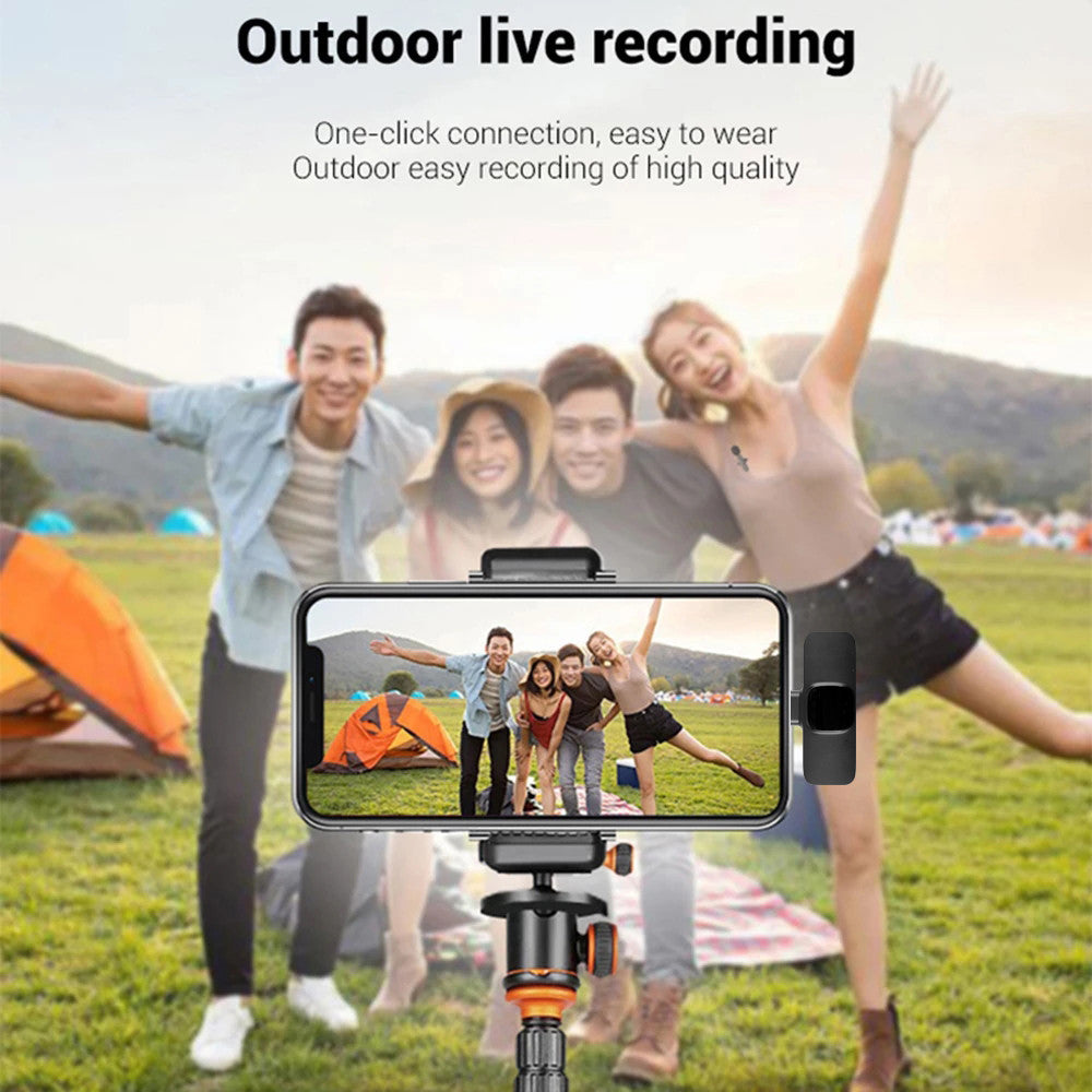 Wireless Lavalier Portable Microphone