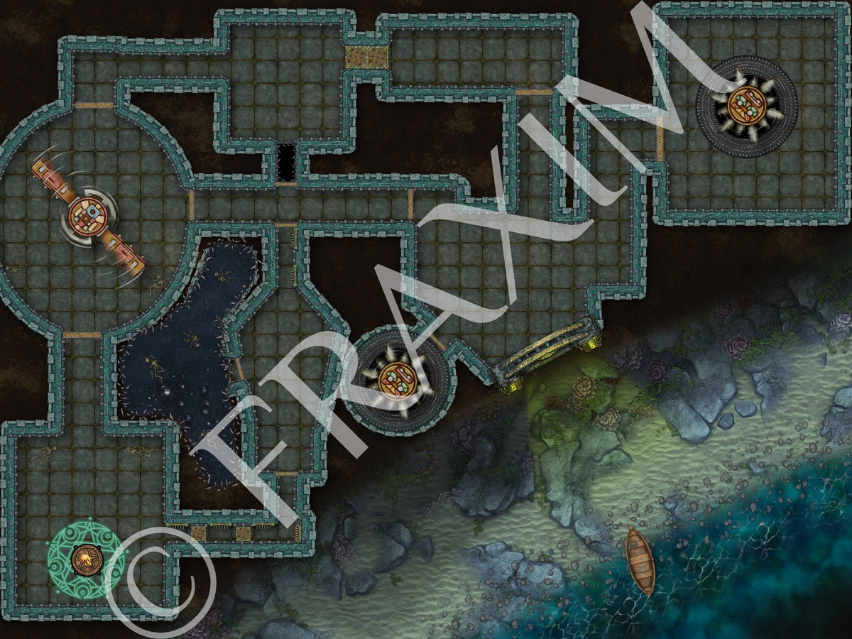 Coastal Dungeon Fortress & Smuggler's Hideout