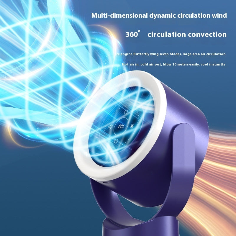 Rechargeable LED Table Fan