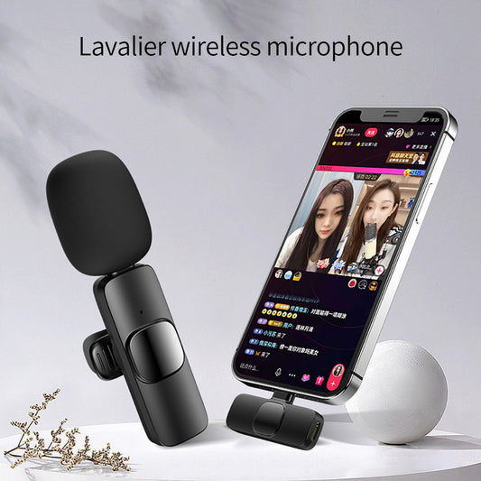 Wireless Lavalier Portable Microphone