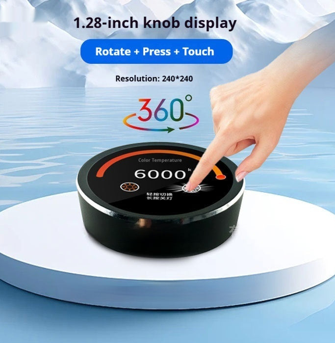 Modern Knob Screen Round Display Household Appliance