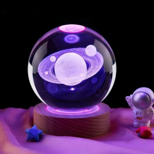 Crystal LED Night Lamp