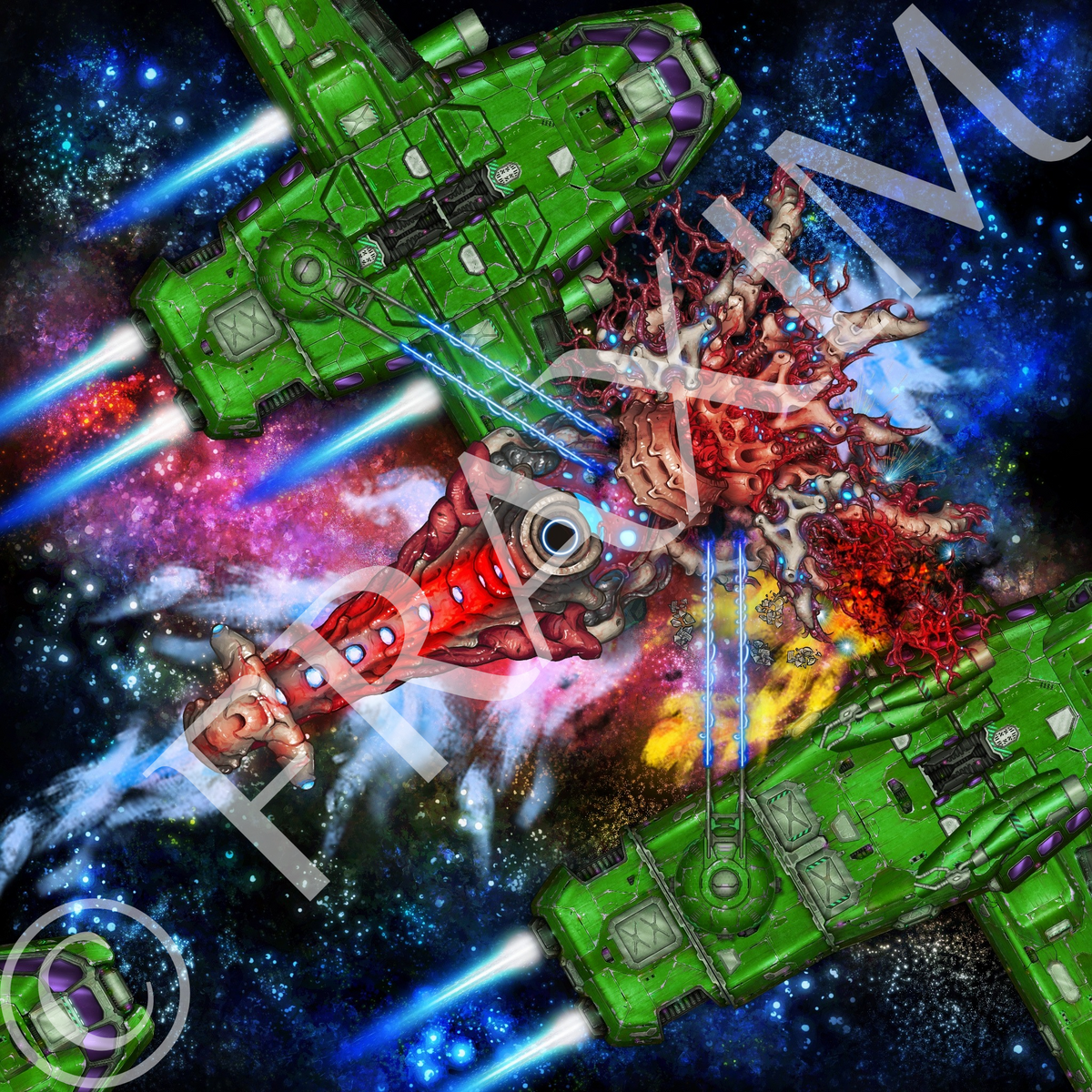 BIOMECHANICAL INFESTATION BATTLEMAP BUNDLE